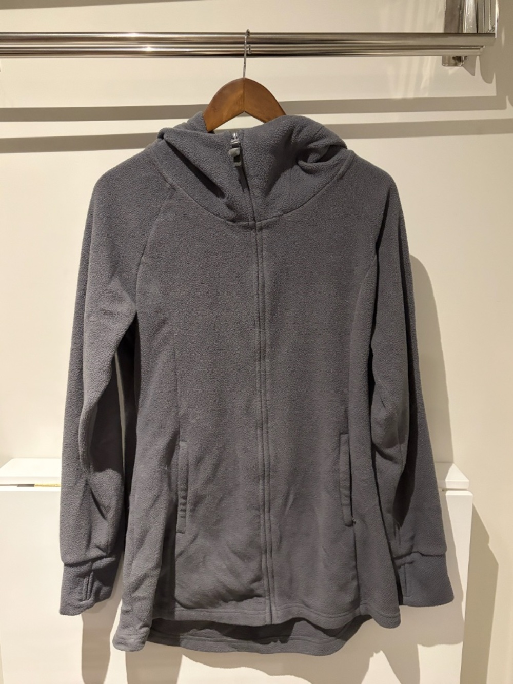 Bench Gray Fleece Jacket Women's M